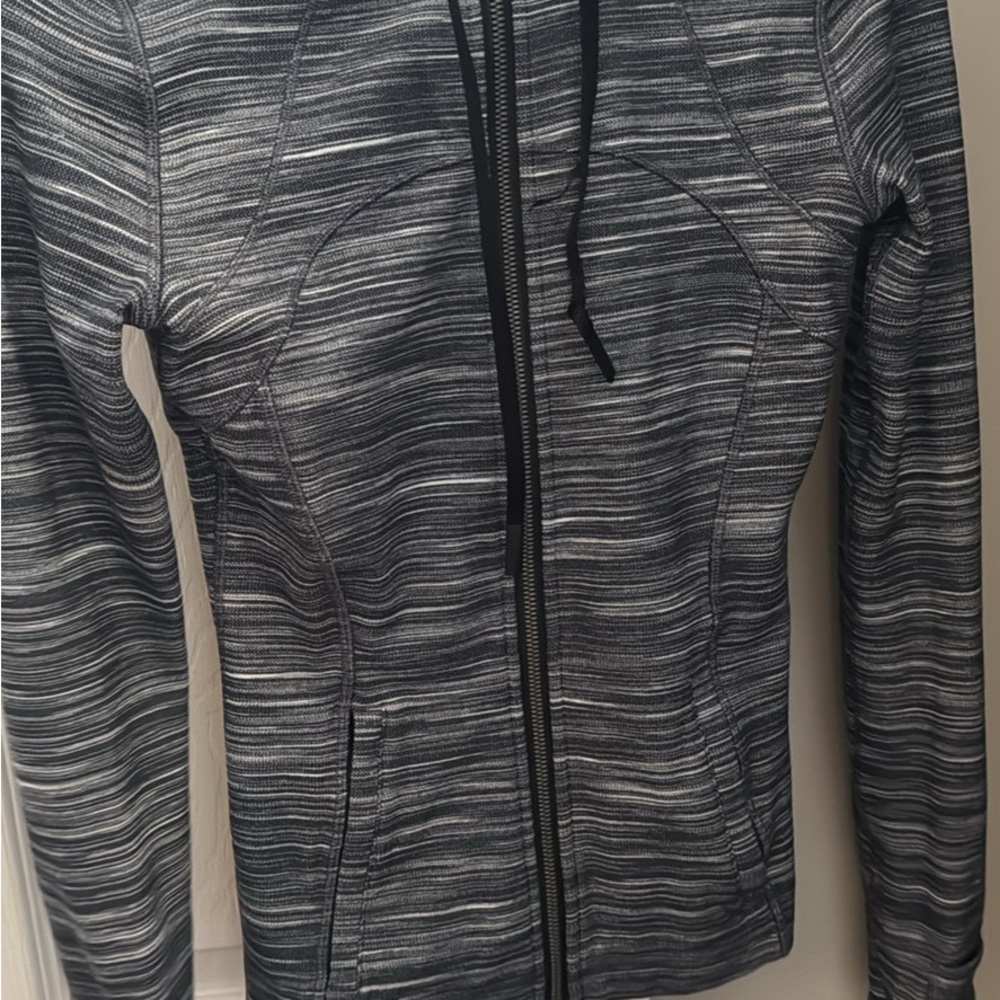 lululemon athletica Gray Zip-Up Hoodie - Picture 2 of 3